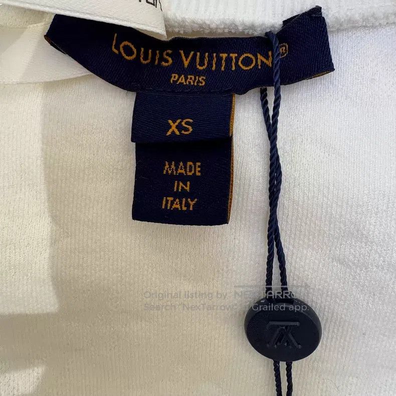 Louis Vuitton Louis Vuitton White dark stripe logo shoulder zipper sweat Size XS / US 0-2 / IT 36-38 - 7 Thumbnail