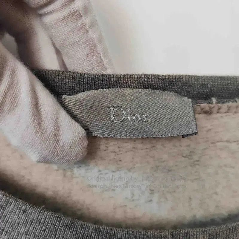 Dior Dior Gray Cotton Men's Sweatshirt . Size US S / EU 44-46 / 1 - 3 Thumbnail