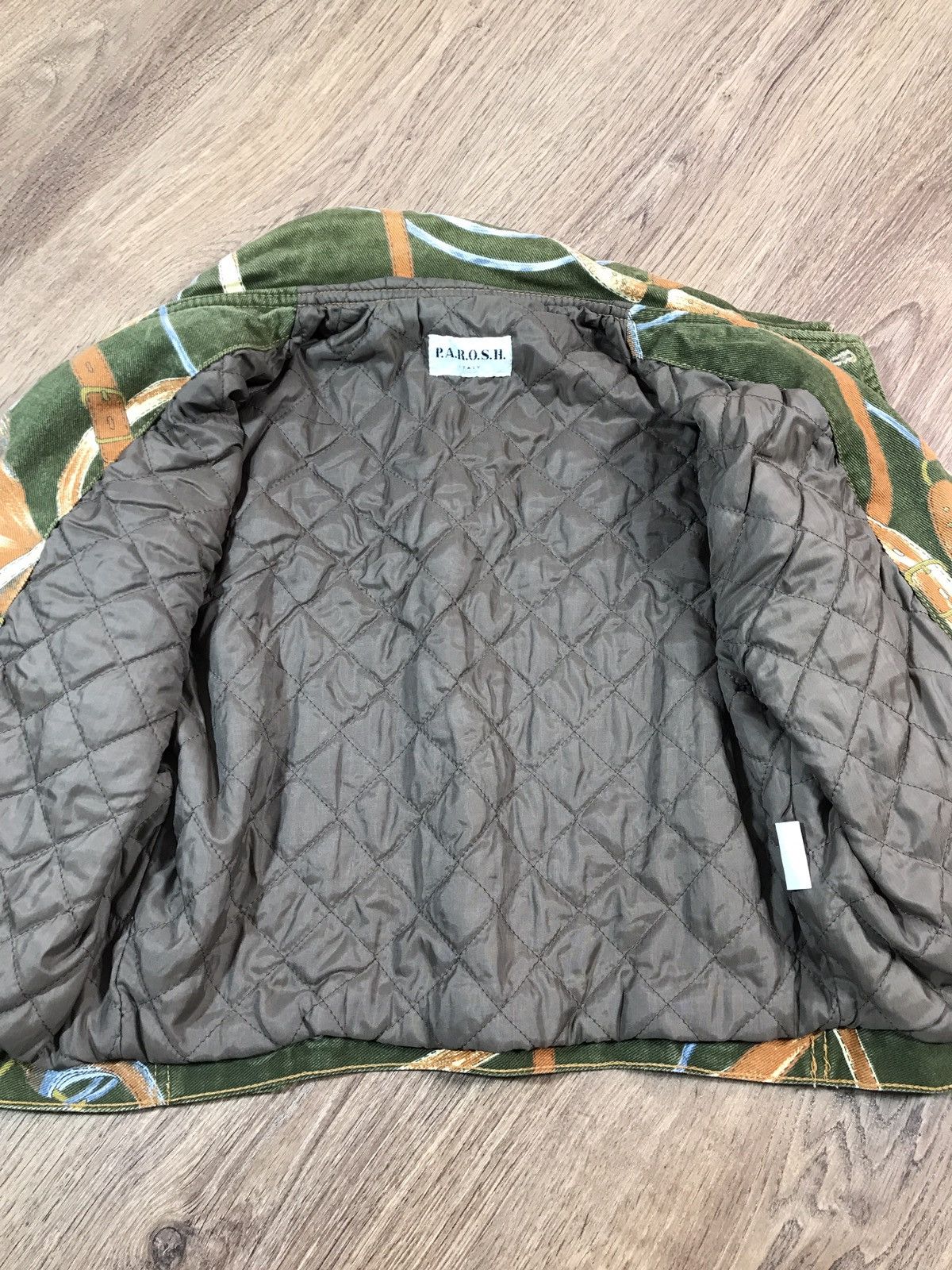 Vintage P.A.R.O.S.H. Vintage Rare Denim Jacket Made In Italy Size L / US 10 / IT 46 - 5 Thumbnail