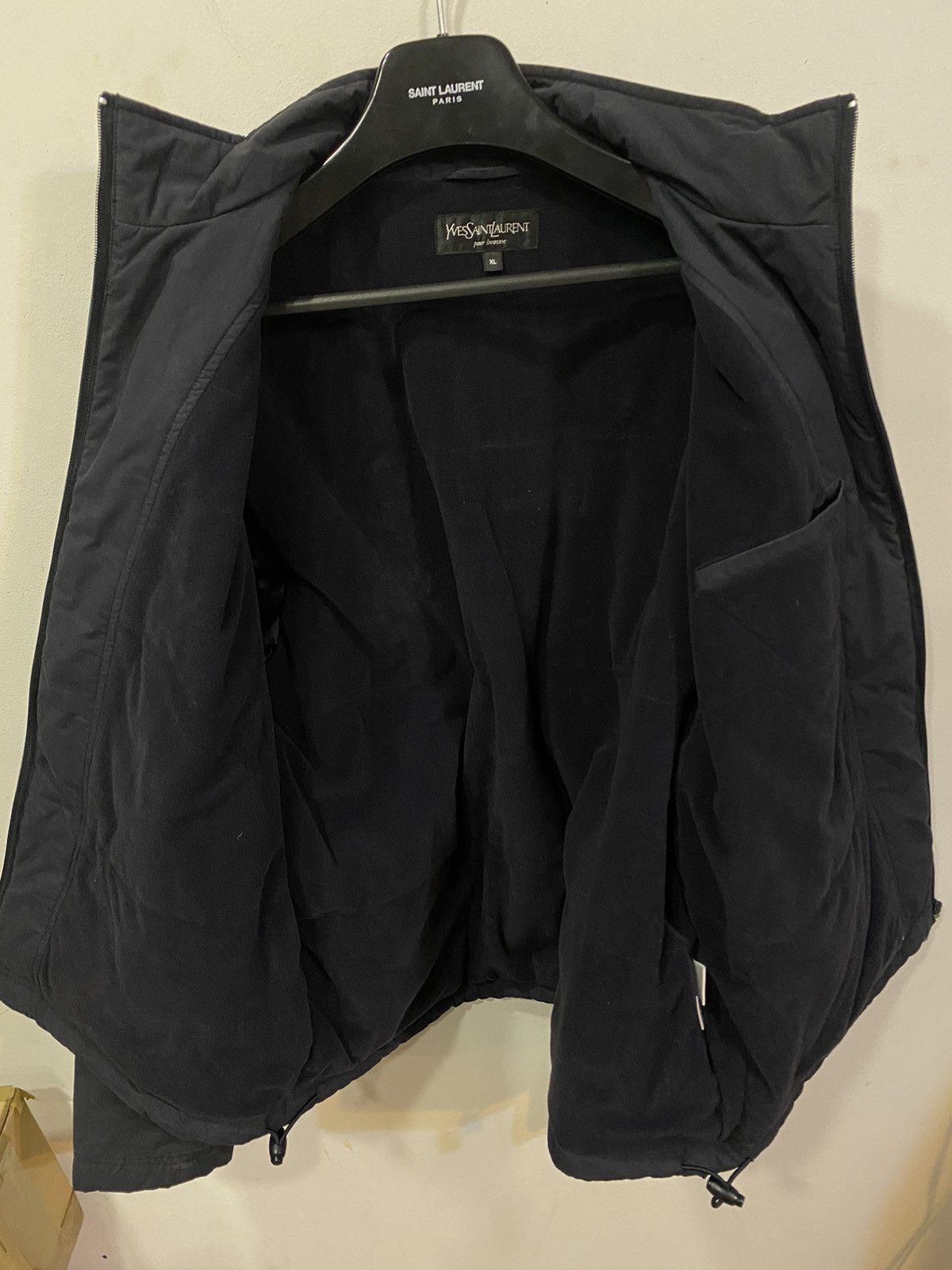 Yves Saint Laurent Very Warm YSL Jacket Soft YSL Bomber Size US XL / EU 56 / 4 - 7 Thumbnail