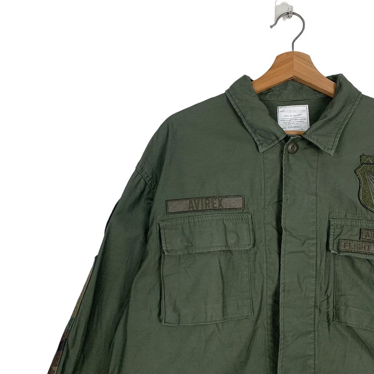 Avirex AVIREX Cropped Field Jacket Button Jacket #0144-C8 Size ONE SIZE - 7 Thumbnail
