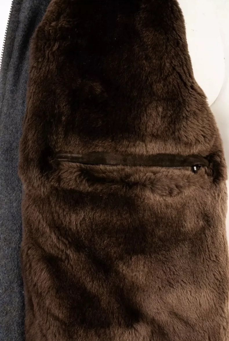 Loro Piana LORO PIANA Pure cashmere rare fur jacket Size US M / EU 48-50 / 2 - 7 Thumbnail