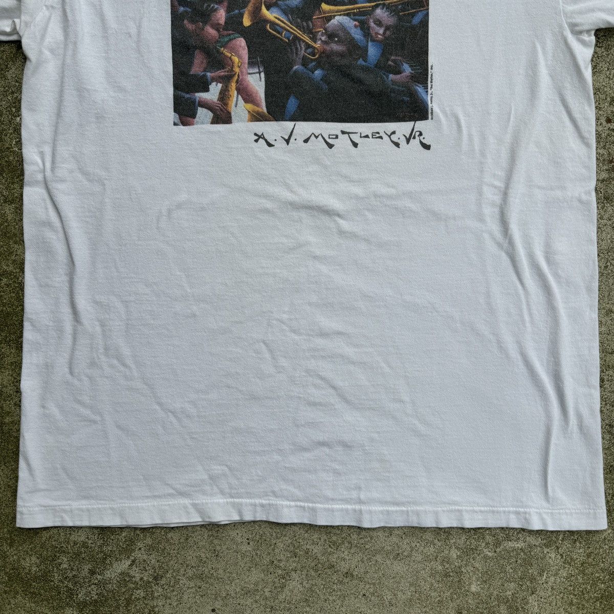 Band Tees Faded 90s AV Motley Jr Jazz Tee ERD Grunge Size US XL / EU 56 / 4 - 11 Thumbnail