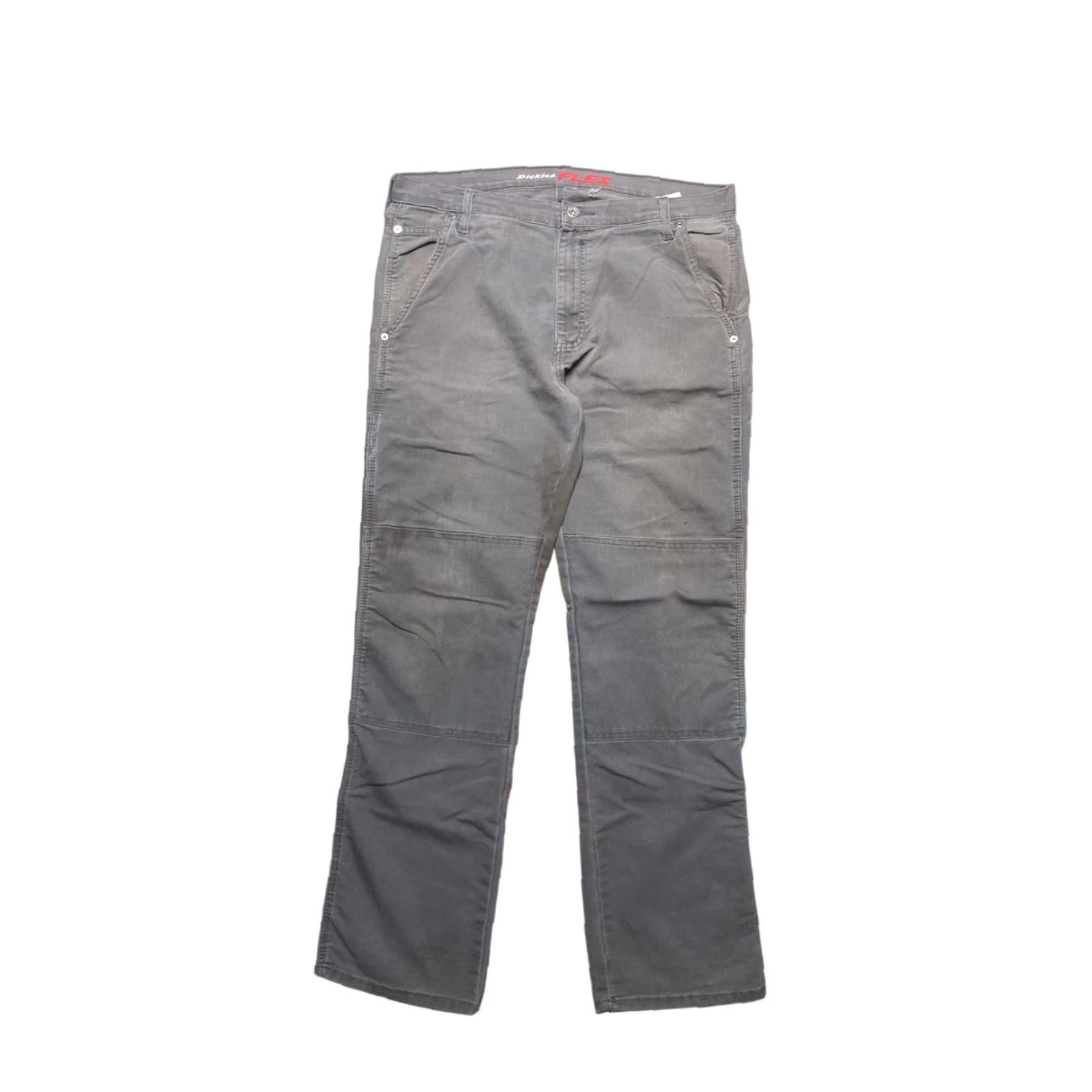 Dickies **Dickies Gray Worn Stained 36x33 Carpenter Pants** User: Dickies Gray Worn Stained 36x33 Carpenter Pants Size US 36 / EU 52 - 1 Thumbnail