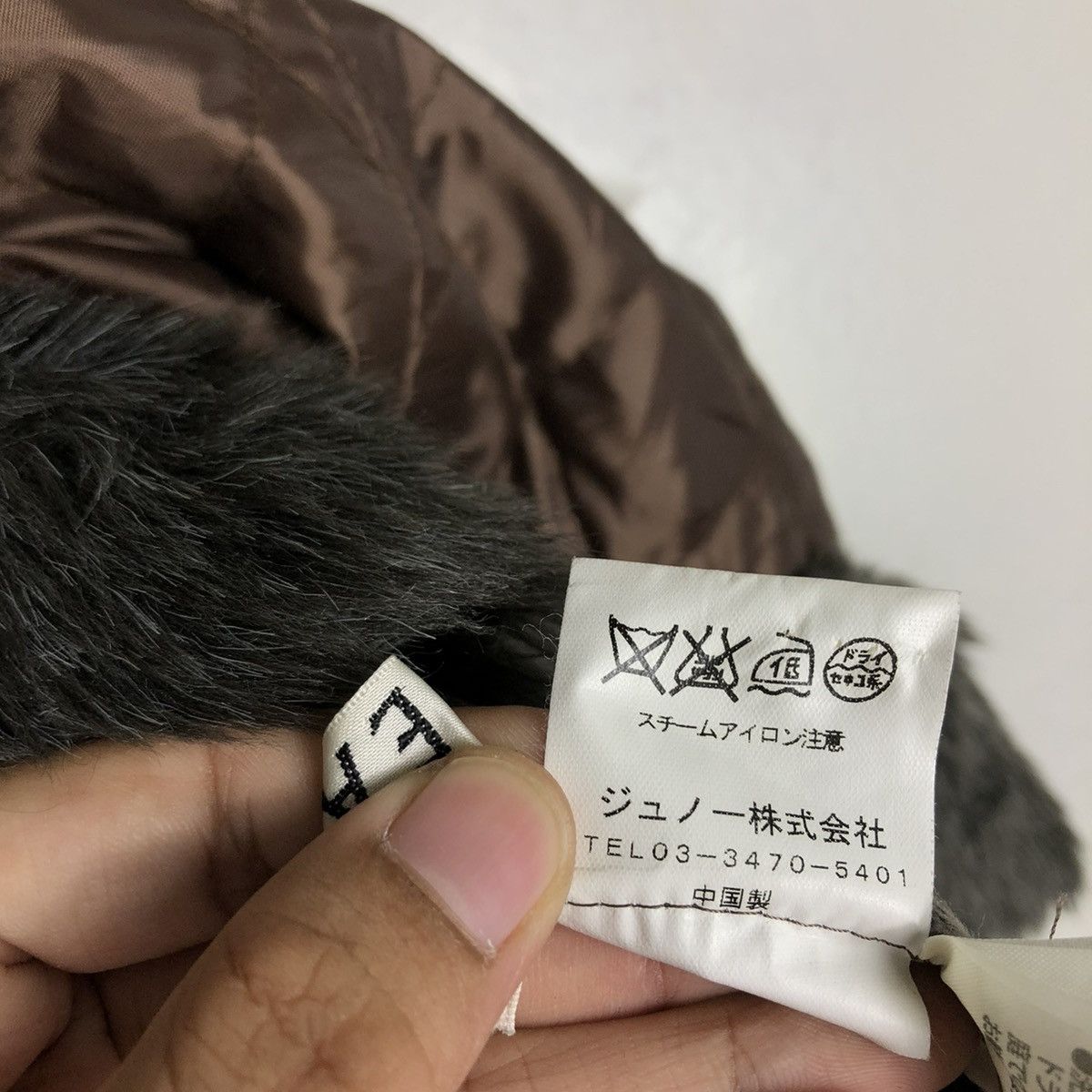 Japanese Brand 🔥VINTAGE BIKER JACKET DOUBLE COLLAR FUR LINING CREA JAPAN Size US M / EU 48-50 / 2 - 21 Thumbnail