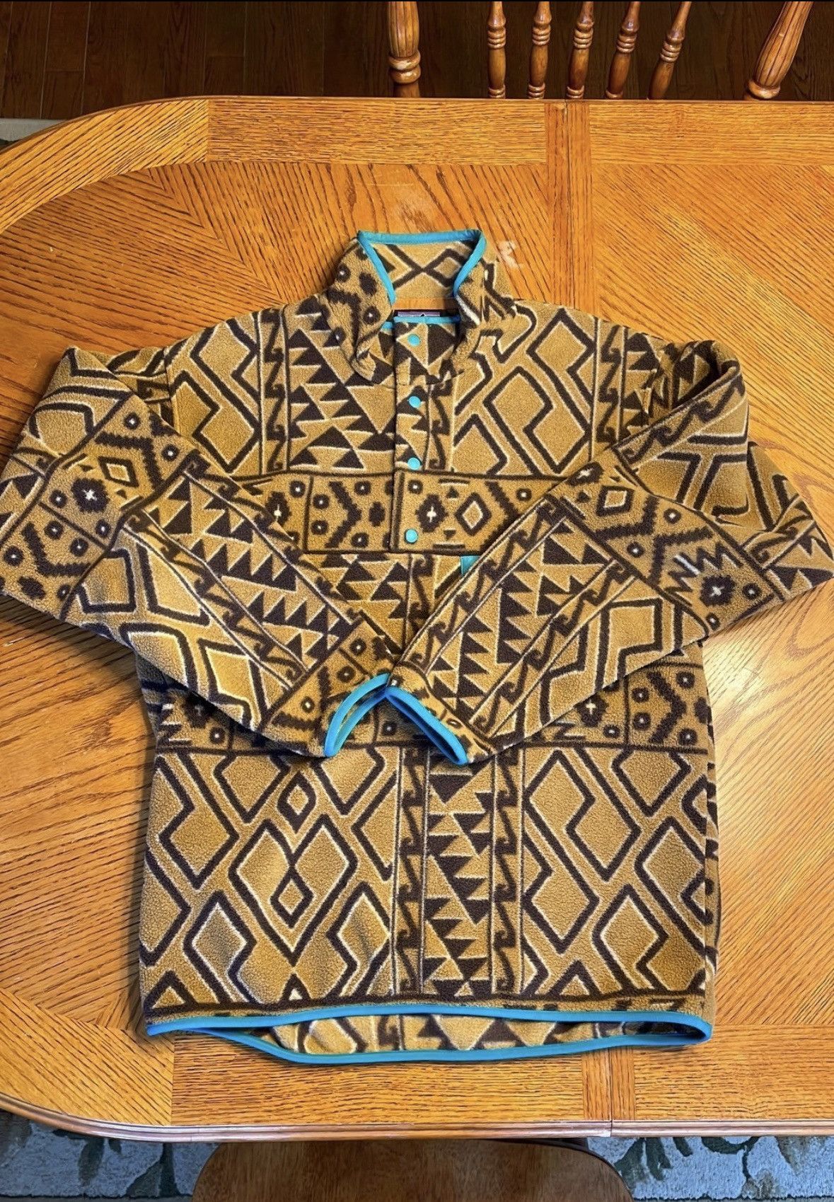Patagonia 2014 Aztec Patagonia Synchilla Snap T Size US M / EU 48-50 / 2 - 1 Thumbnail