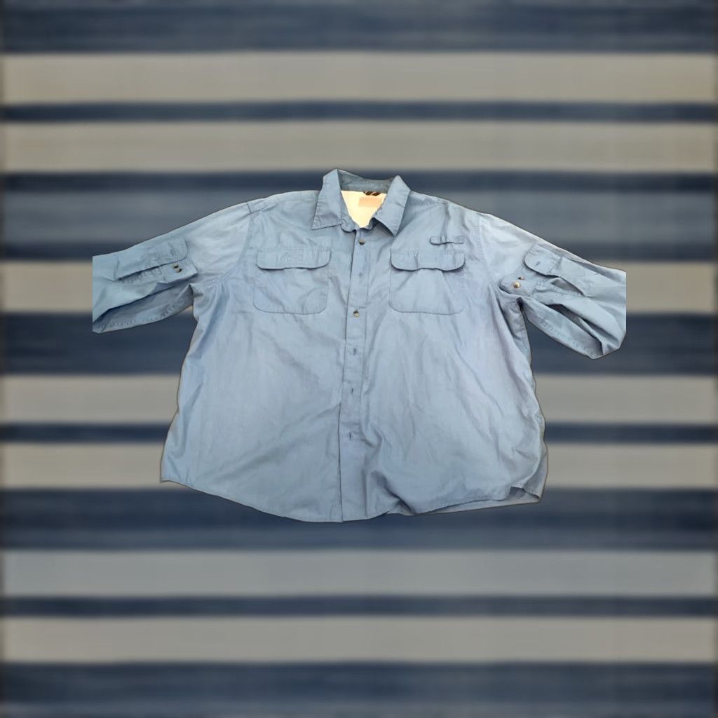 Habit Shirt Mens Lot Of 3 Vented Short Sleeve Button Up Shirt Solar Factor XXL