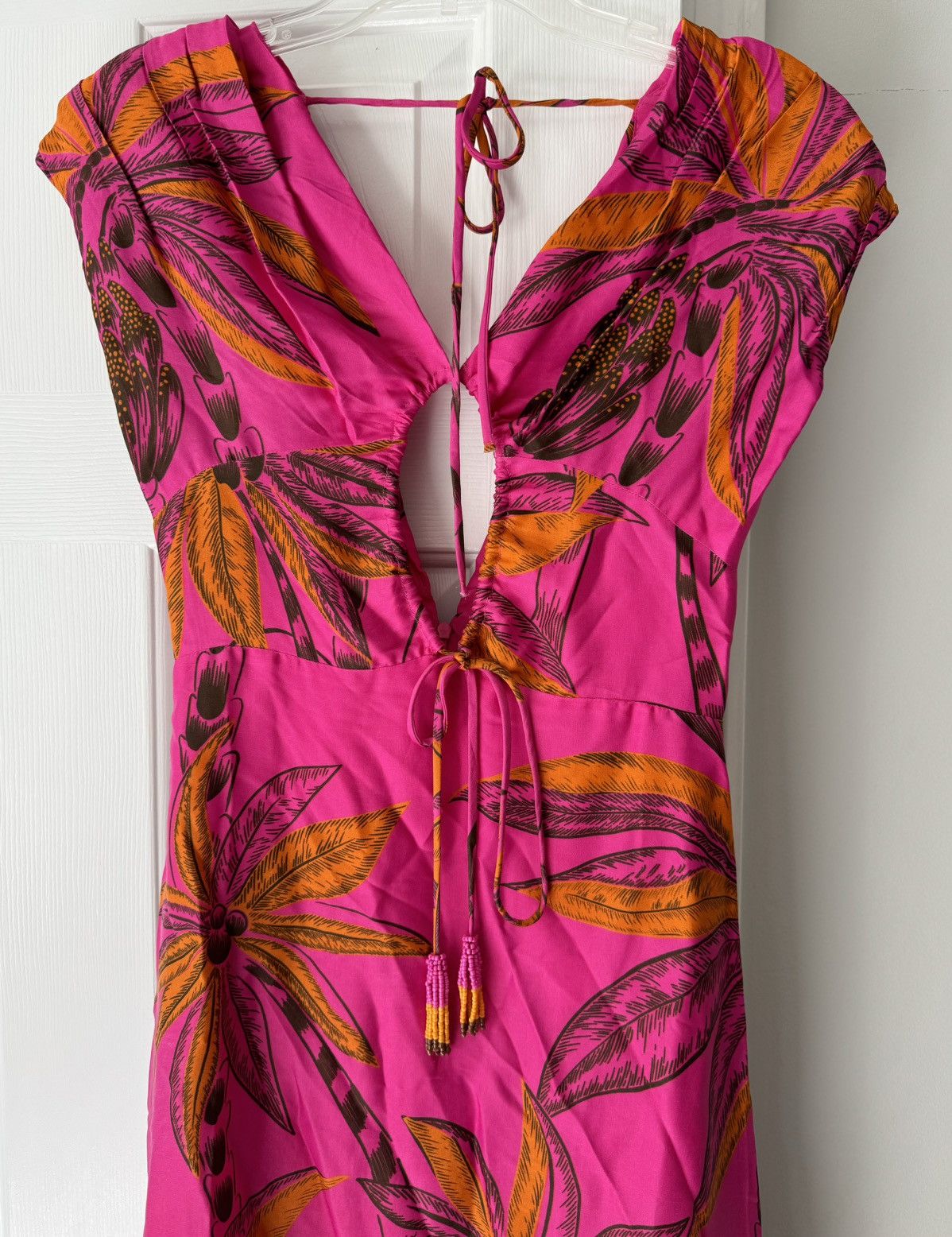 Farm Rio Farm Rio Beach Forest Viscose Maxi Dress, Size XS Size XS / US 0-2 / IT 36-38 - 10 Thumbnail