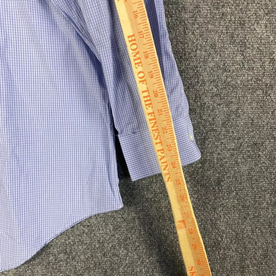 Roundtree & Yorke Roundtree & Yorke Shirt Men's 15.5 33 Dillard's Broadcloth Size US M / EU 48-50 / 2 - 8 Thumbnail
