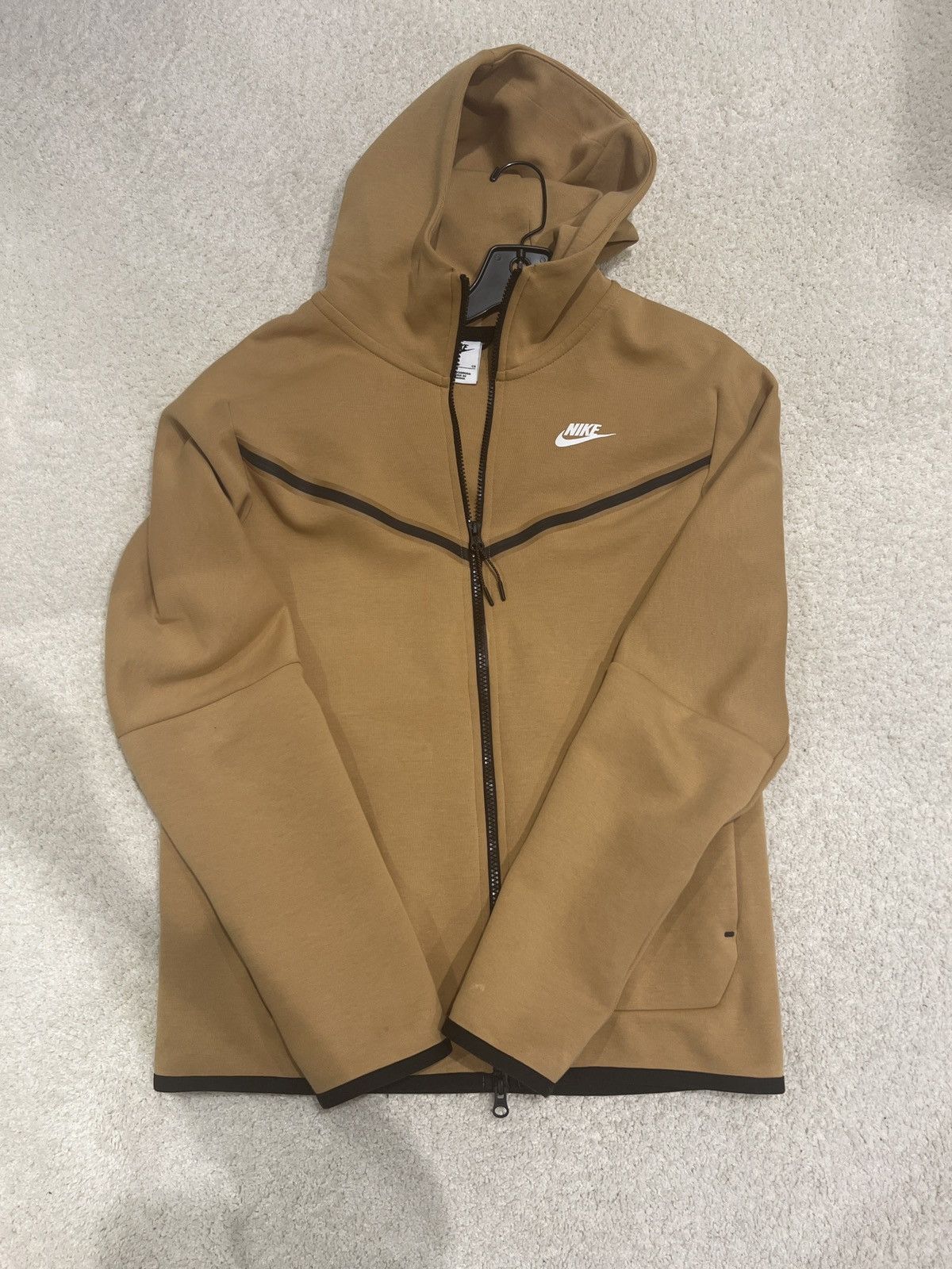 Nike Mustard Nike tech fleece Size US S / EU 44-46 / 1 - 1 Thumbnail