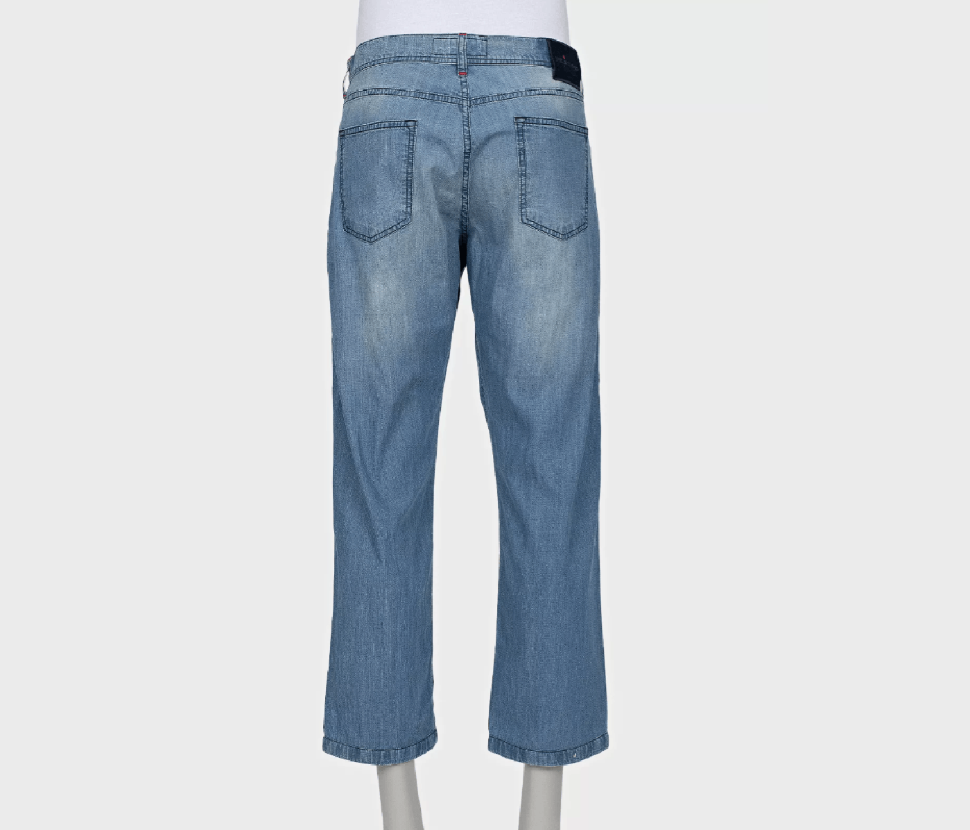 Kiton Kiton Blue Straight Leg Jeans W38 3XL Size US 40 / EU 56 - 3 Thumbnail