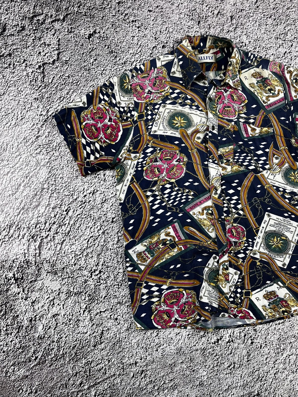 Vintage Vintage Y2K luxury Hawaiian Shirt surf streetwear Size US M / EU 48-50 / 2 - 2 Thumbnail