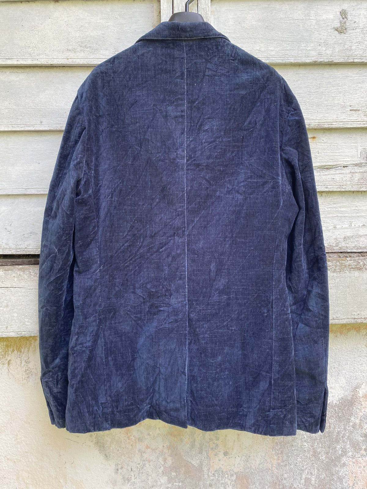 Other Mr Rick Tailor Blue Velvet Luxury Style Jacket Size US M / EU 48-50 / 2 - 3 Thumbnail