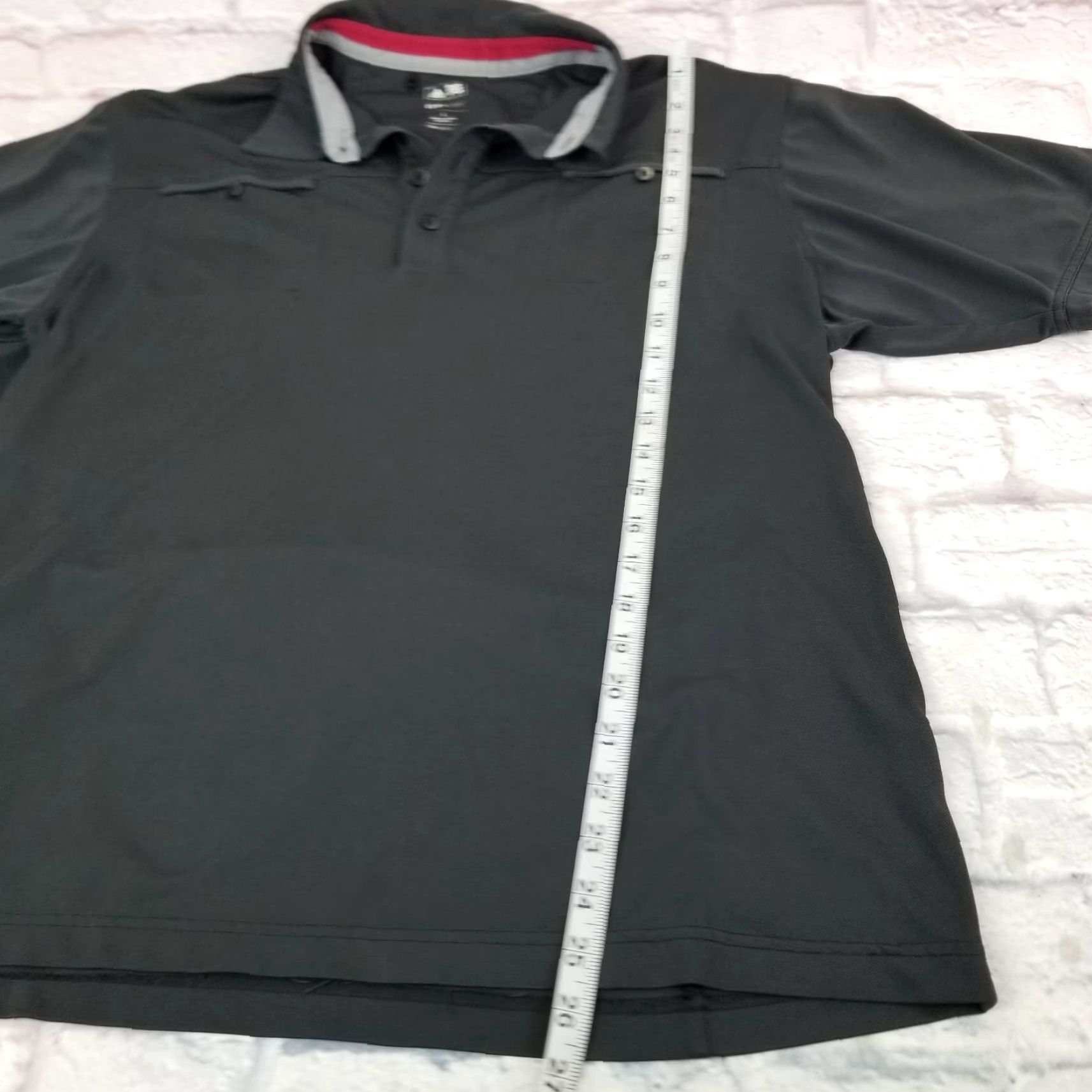 Adidas Adidas Climate Hiking Camping Fishing Shirt Mens Large Gray Short Sleeve Size US L / EU 52-54 / 3 - 6 Thumbnail