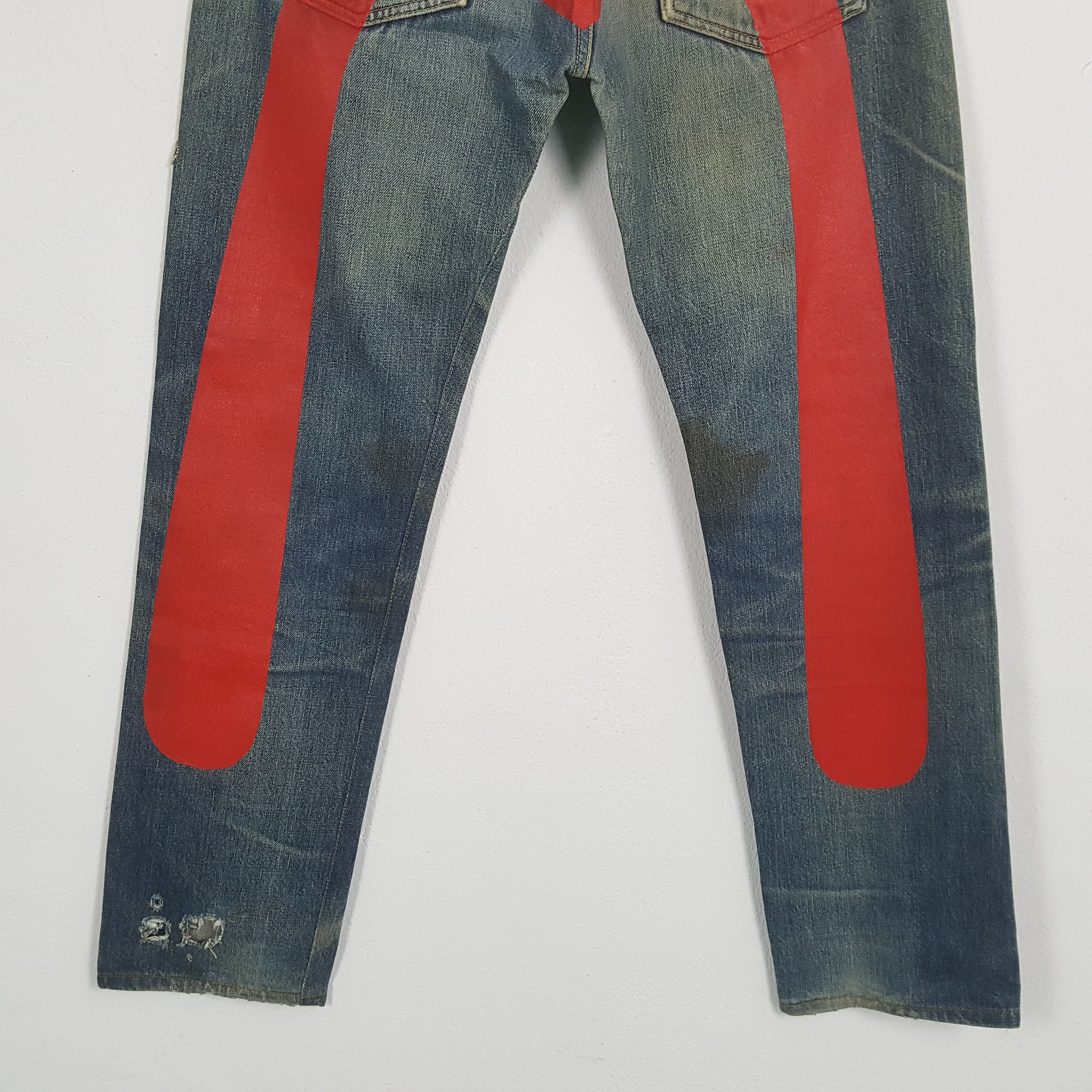 Evisu × Japanese Brand × Vintage Vintage EVIS Japanese Brand Daicock Custom Style Jeans Size US 29 - 3 Thumbnail