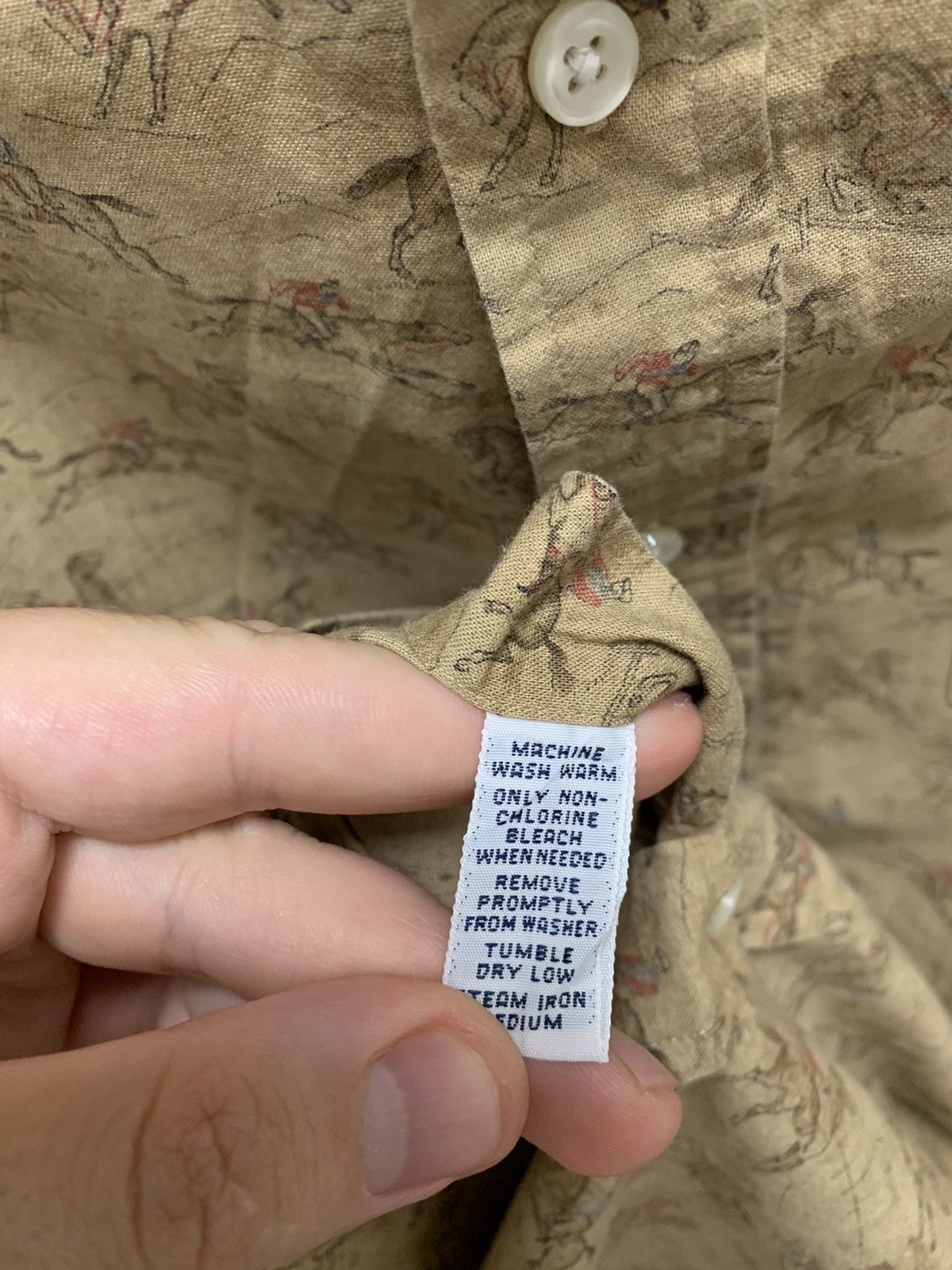 Polo Ralph Lauren Polo Ralph Lauren PRL fullprint shirt M sz purple Size US M / EU 48-50 / 2 - 8 Thumbnail