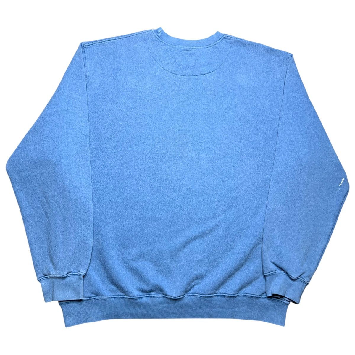 Nike Vtg 2000s Nike Swoosh Blue Pullover Embroidered Sweatshirt Size US XL / EU 56 / 4 - 3 Thumbnail
