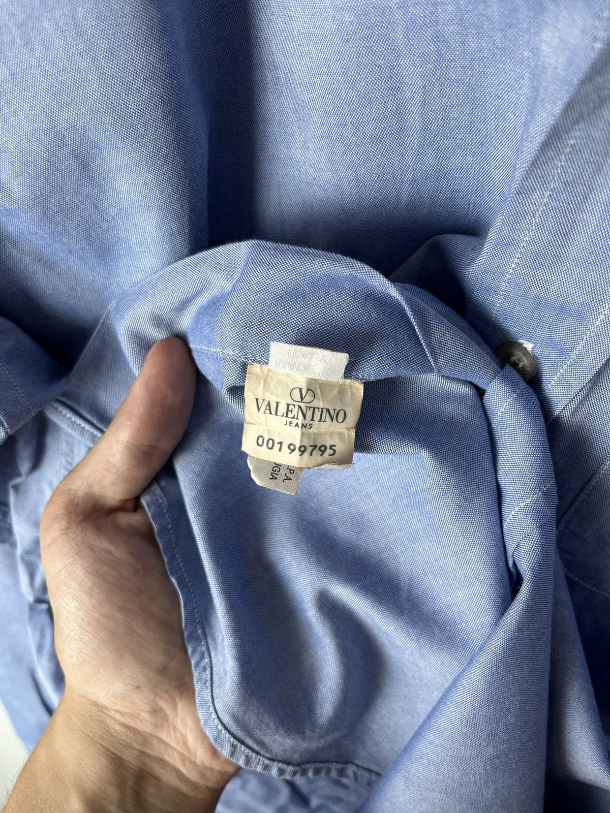 Valentino × Vintage Valentino Vintage Retro Y2K 90s Shirt Made in Italy Size US M / EU 48-50 / 2 - 9 Thumbnail