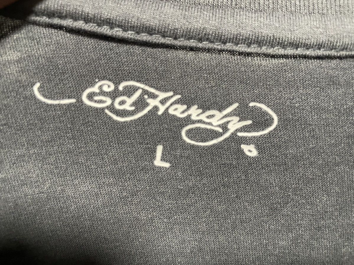 Ed Hardy Tiger T-shirt y2k vintage Size US L / EU 52-54 / 3 - 3 Thumbnail