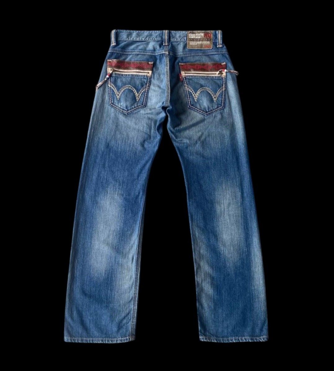 Edwin DISTRESSED CLAWMARKS EDWIN EXCLUSIVE VINTAGE DENIM Size US 33 - 11 Thumbnail