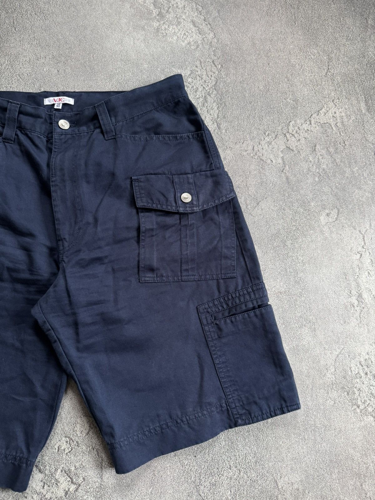 Versace Jeans Couture Versace jeans couture 34W blue cargo shorts 🩳 multipocket Size US 34 / EU 50 - 4 Thumbnail