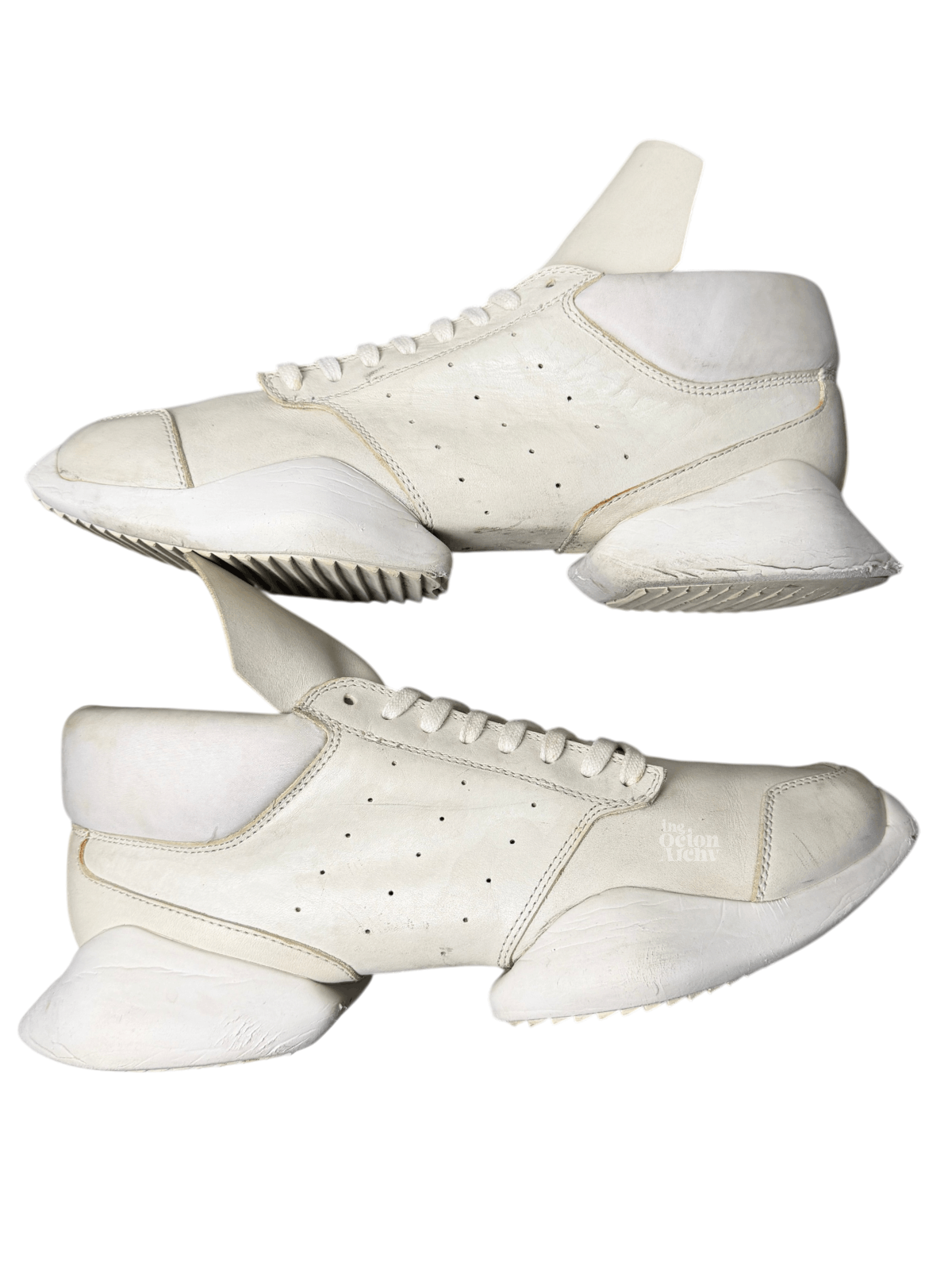 Adidas × Rick Owens Vintage Rick Owens x Adidas RO Runner 'RO Milk' SS16 AQ2826 Size US 9 / EU 42 - 6 Thumbnail