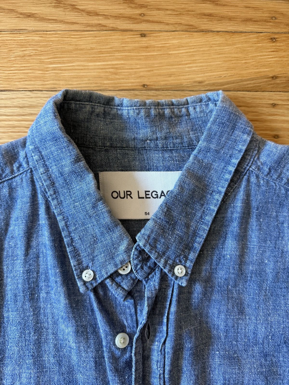 Our Legacy OUR LEGACY chambray button up Size US L / EU 52-54 / 3 - 2 Thumbnail