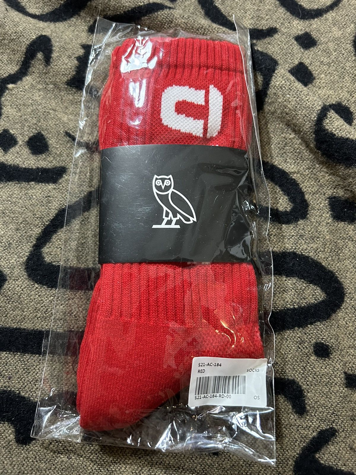 October's Very Own OVO Socks Size ONE SIZE - 1 Thumbnail