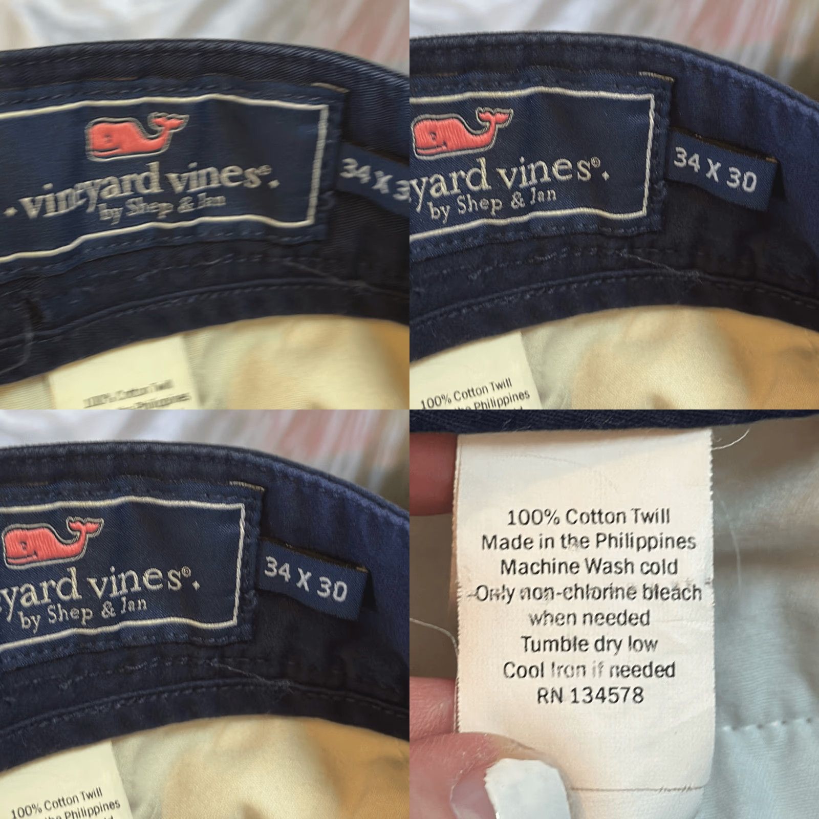 Vineyard Vines **Vineyard Vines Men's Slim Fit Navy Blue Club Pants Size W34** User: Vineyard Vines Men's Slim Fit Navy Blue Club Pants Size W34 Size US 34 / EU 50 - 9 Thumbnail