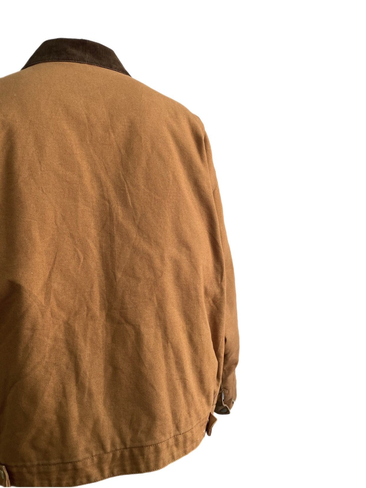 Carhartt Corner Stone Brown Workwear Jacket carhartt Embroidered y2k Size US L / EU 52-54 / 3 - 8 Thumbnail