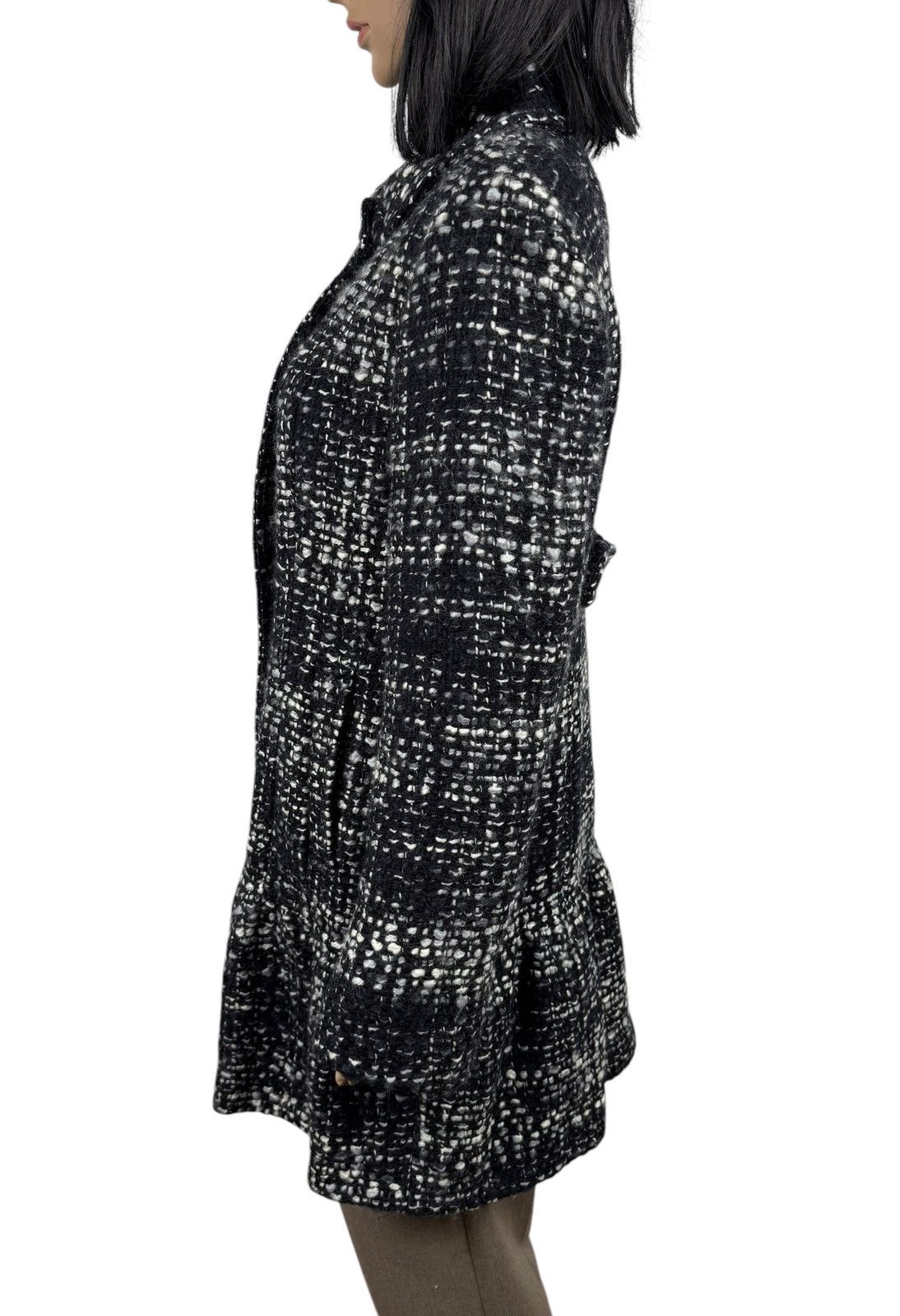 Weekend Max Mara Weekend Max Mara Wool Woven Knit Coat Pleated size US10 IT44 Size L / US 10 / IT 46 - 6 Thumbnail