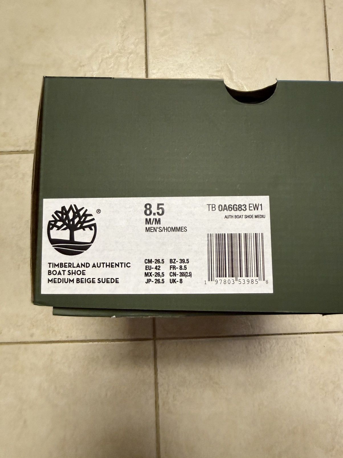 Timberland Packer x 3-Eye Authentic Boat Shoe Size US 8.5 / EU 41-42 - 9 Thumbnail