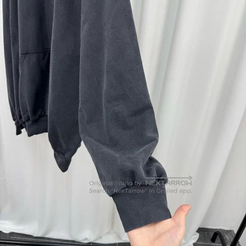 Balenciaga Balenciaga Striped Alphabet Printed Letter Water-washed Ho Size US L / EU 52-54 / 3 - 4 Thumbnail