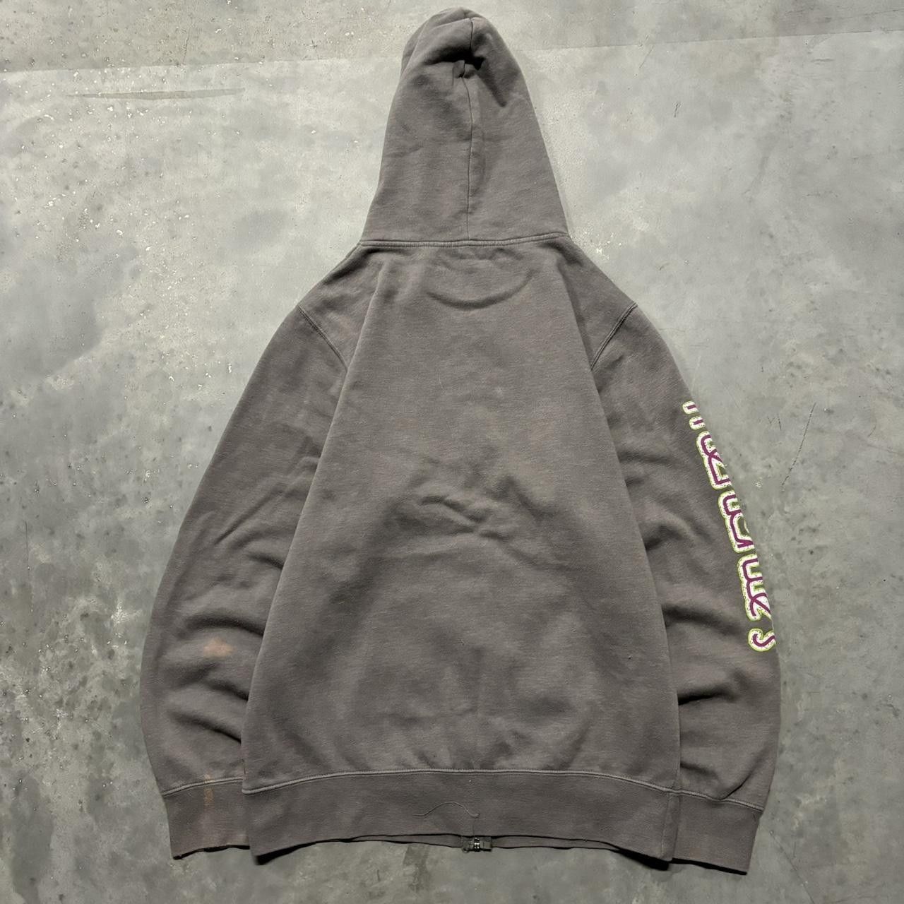 Japanese Brand × Vintage Crazy Vintage Y2K/2000e Cute Menchie’s Ice Cream Cyber Zip Up Hoodie! Size US L / EU 52-54 / 3 - 6 Thumbnail