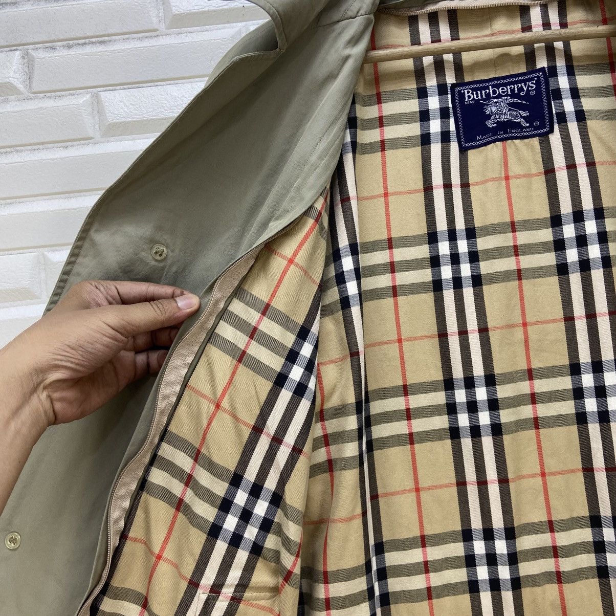 Burberry Prorsum Burberry’s Prorsum Made in England Nova Check Trench Coat Size US M / EU 48-50 / 2 - 17 Thumbnail
