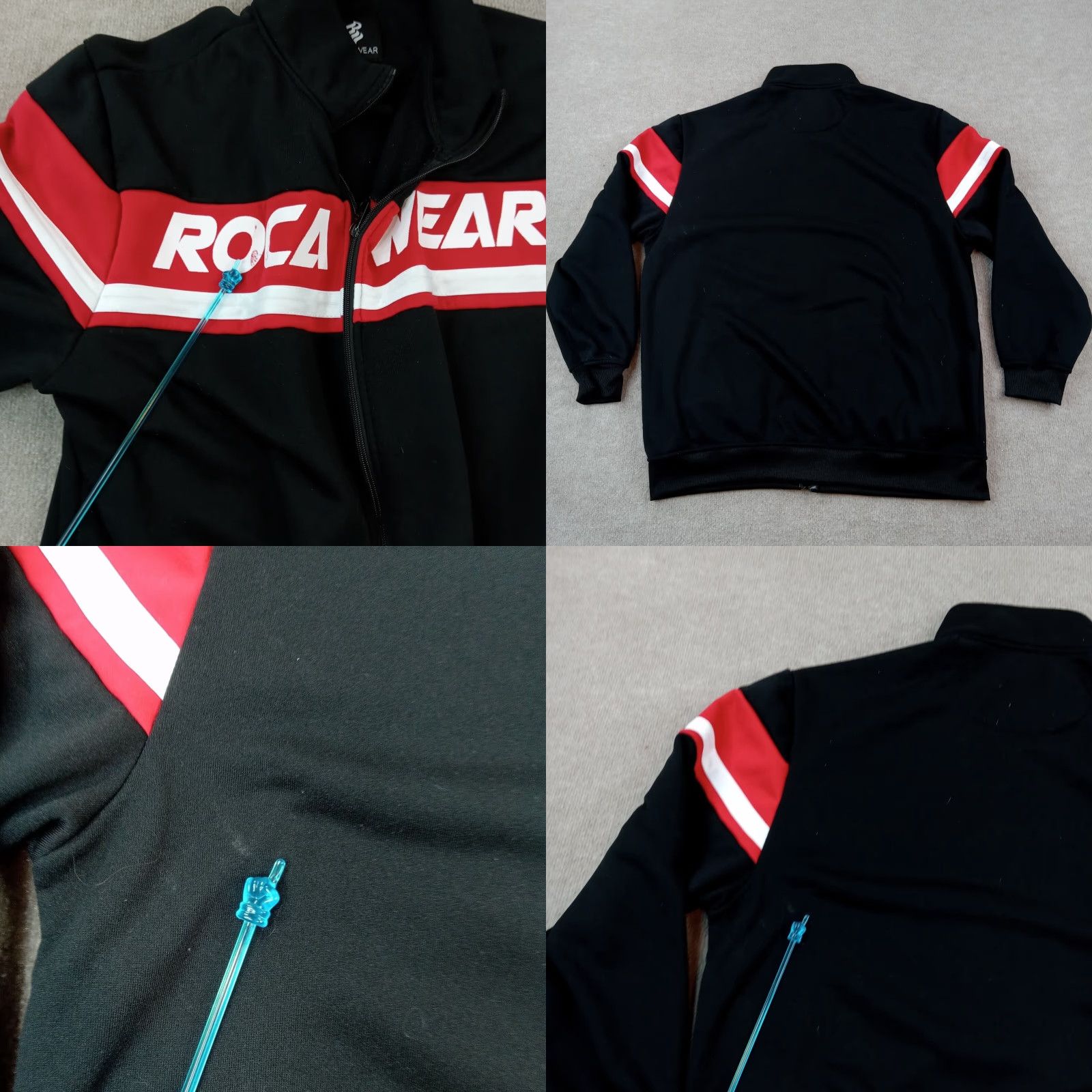 Rocawear Rocawear Sweatshirt Mens 3XL Black Full Zip Mock Neck Zip Pocket Casual - Mens 3XL Rocawear Sweatshirt Full Zip Black Mock Neck Pocket Decade? Size US XXL / EU 58 / 5 - 8 Thumbnail