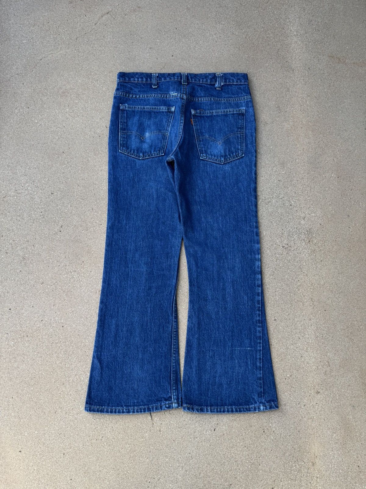 Levi's Vtg 80’s Levi’s 646 Orange Tab Bellbottom Flare Jeans 32x27 Size US 32 / EU 48 - 2 Thumbnail