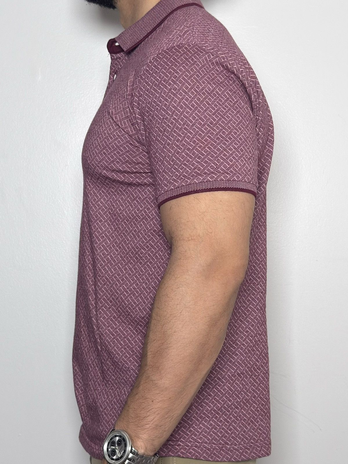 Other Stitches & Rivets Burgundy Polo Size US M / EU 48-50 / 2 - 1 Thumbnail