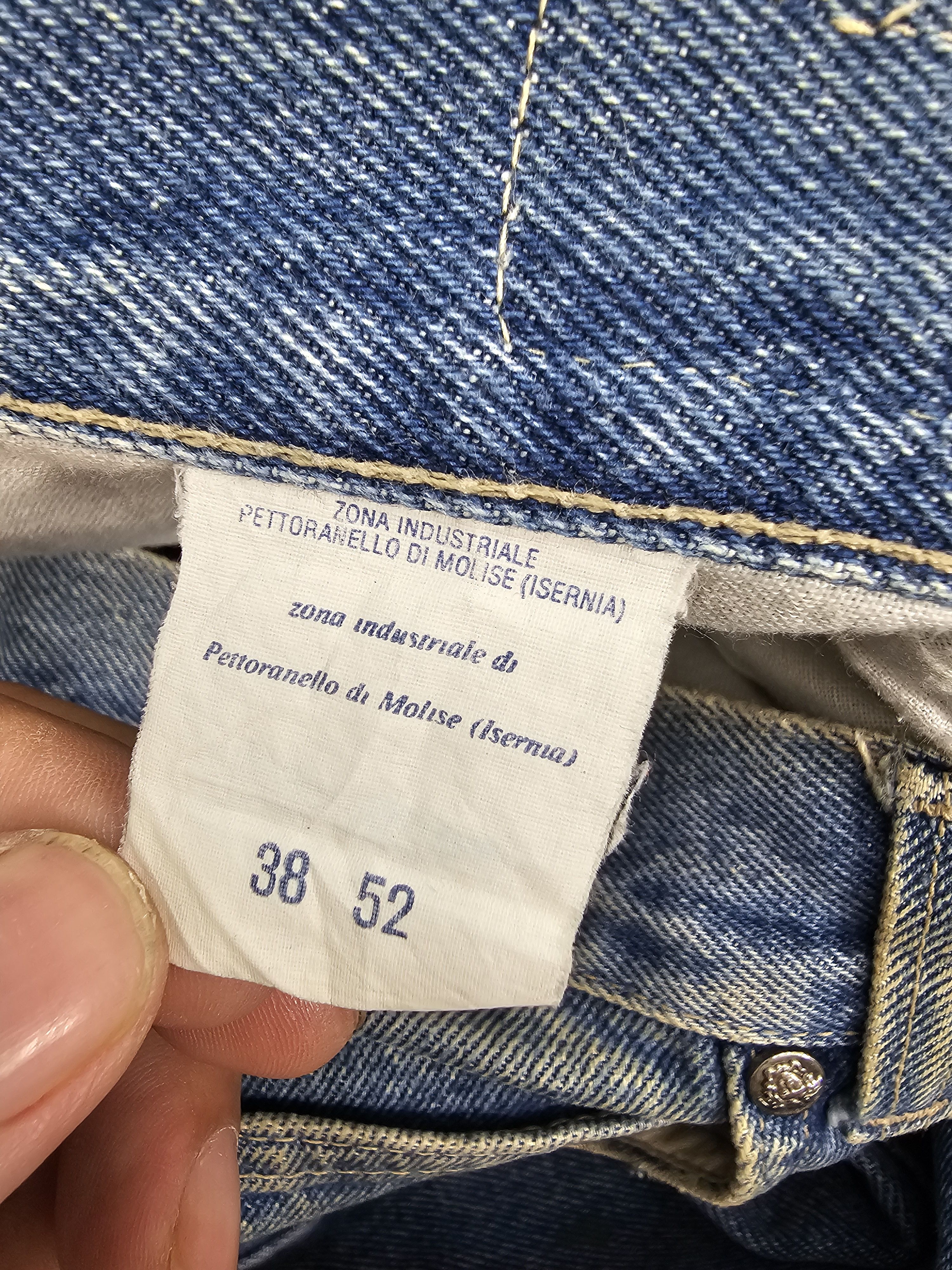 Versace Vintage VERSACE JEANS COUTURE High Rise Stain Jeans JB0294 Size US 36 / EU 52 - 16 Thumbnail