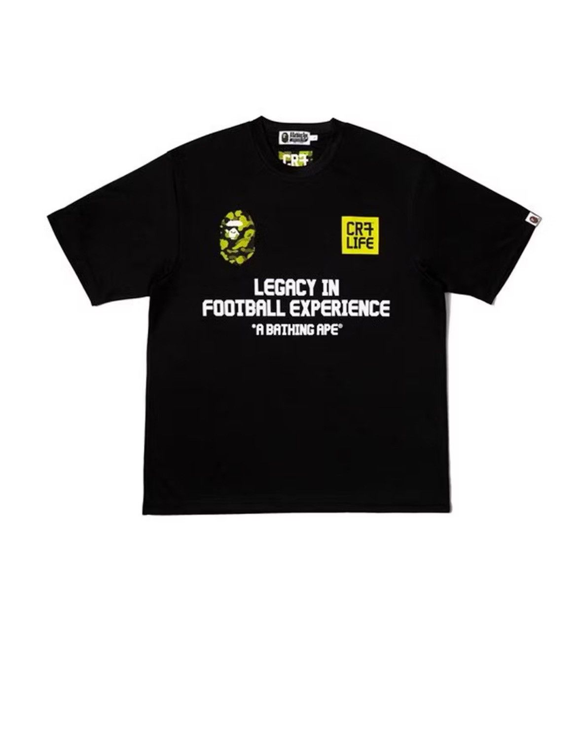 Bape Bape Cristiano Ronaldo CR7 Black T-shirt NEW w Tags Limited Size US M / EU 48-50 / 2 - 2 Thumbnail