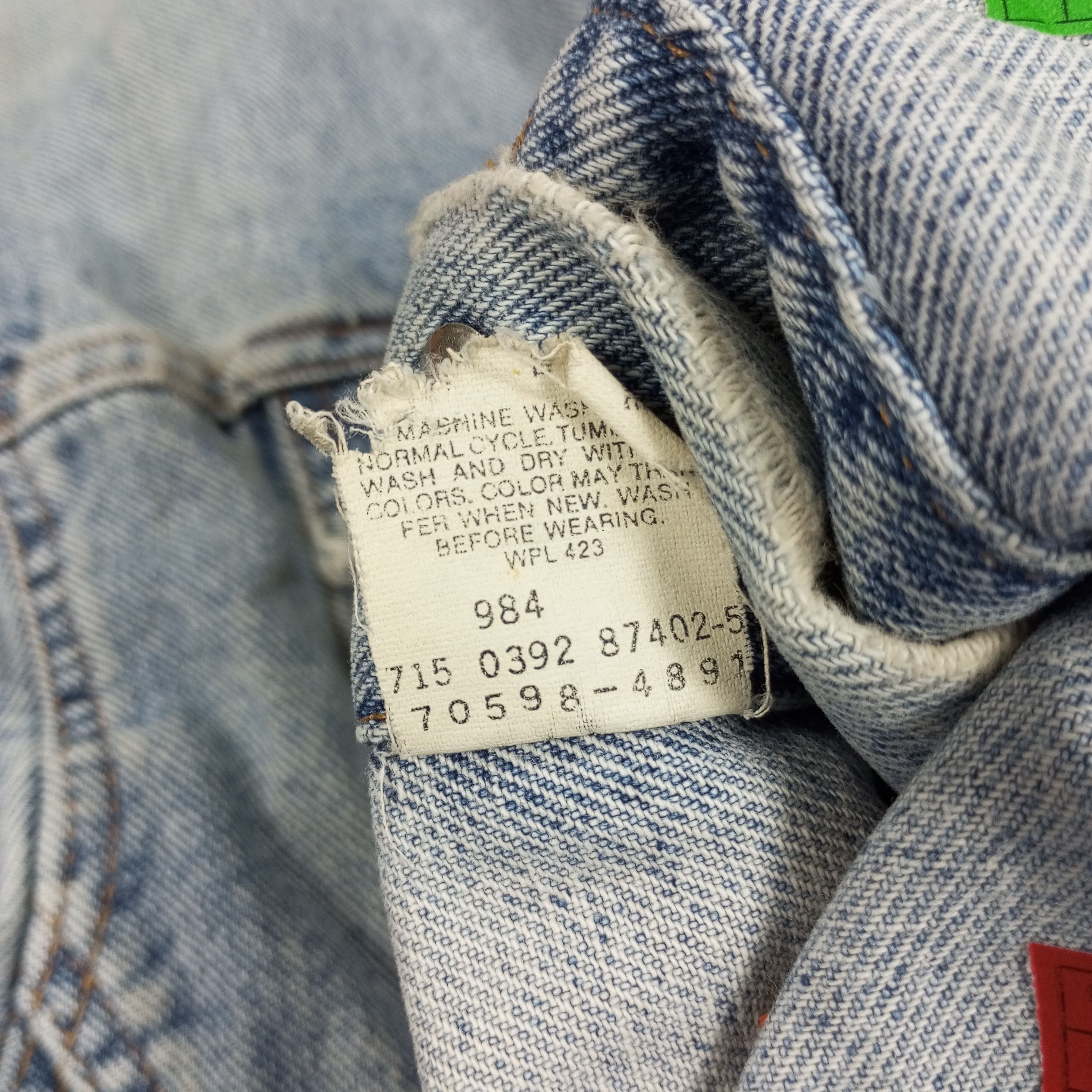 Levi's × Vintage Levis X Custom Nine Number Art Style Streetwear Jacket Size US L / EU 52-54 / 3 - 11 Thumbnail