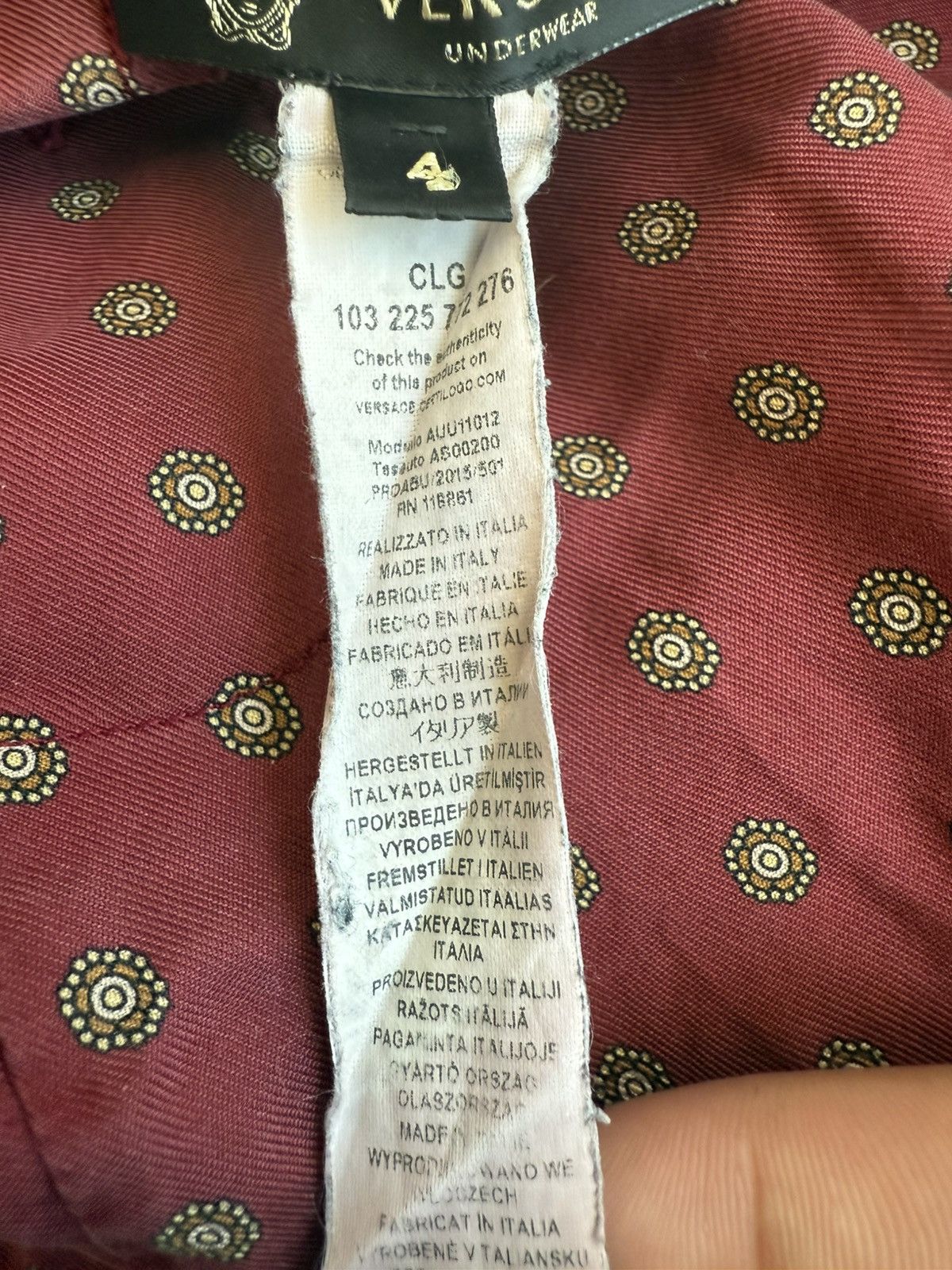 Versace Versace silk pants Size US 31 - 4 Thumbnail