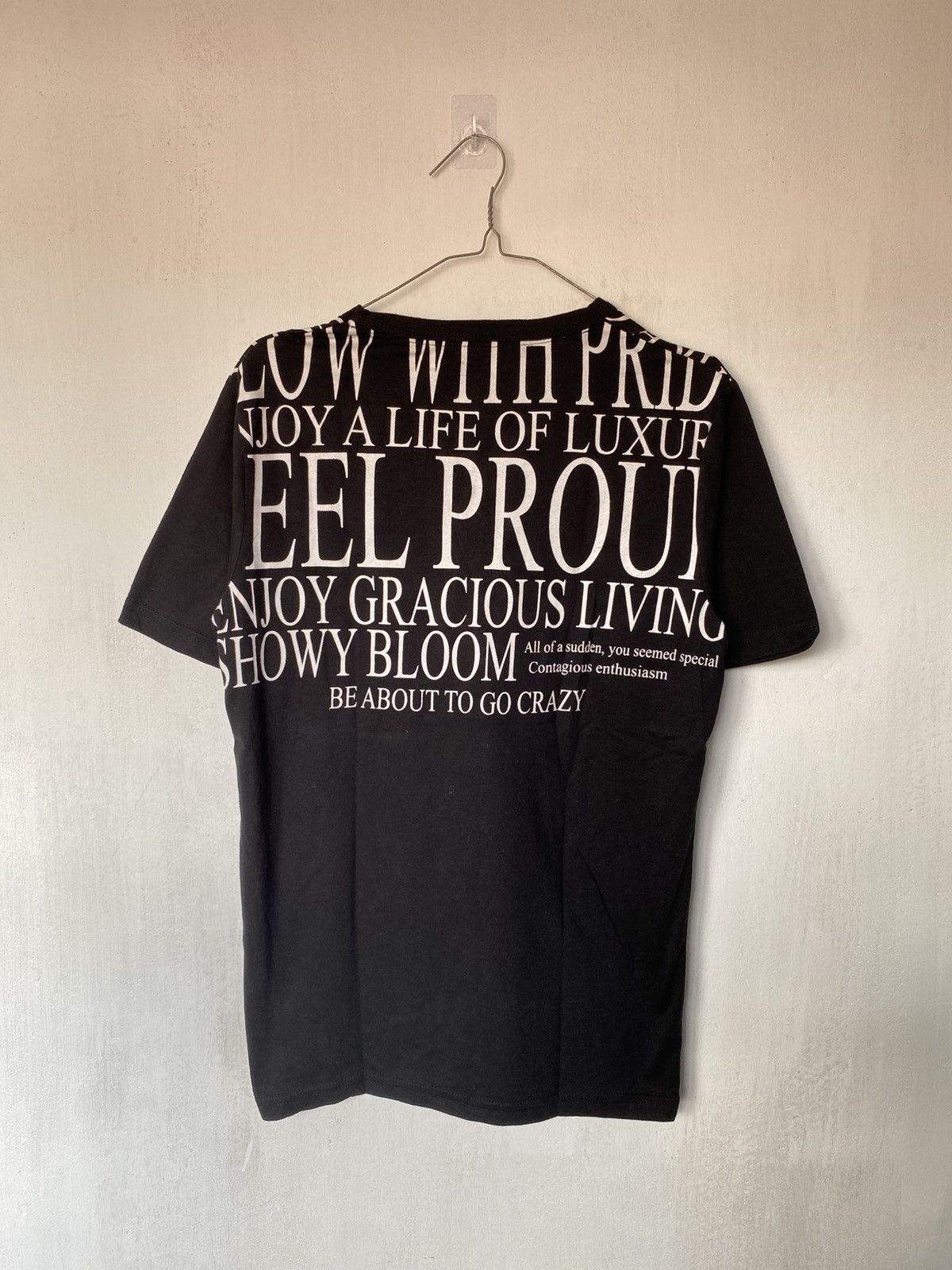 Beauty Beast × If Six Was Nine × Japanese Brand Clash Ahead Poem Tshirt Size US M / EU 48-50 / 2 - 3 Thumbnail