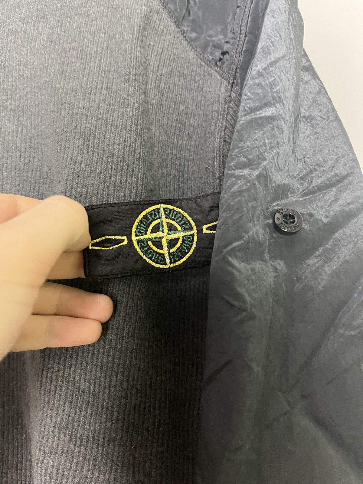 Vintage Stone Island Wool zip hoodie sweater junior rare Size US M / EU 48-50 / 2 - 3 Thumbnail