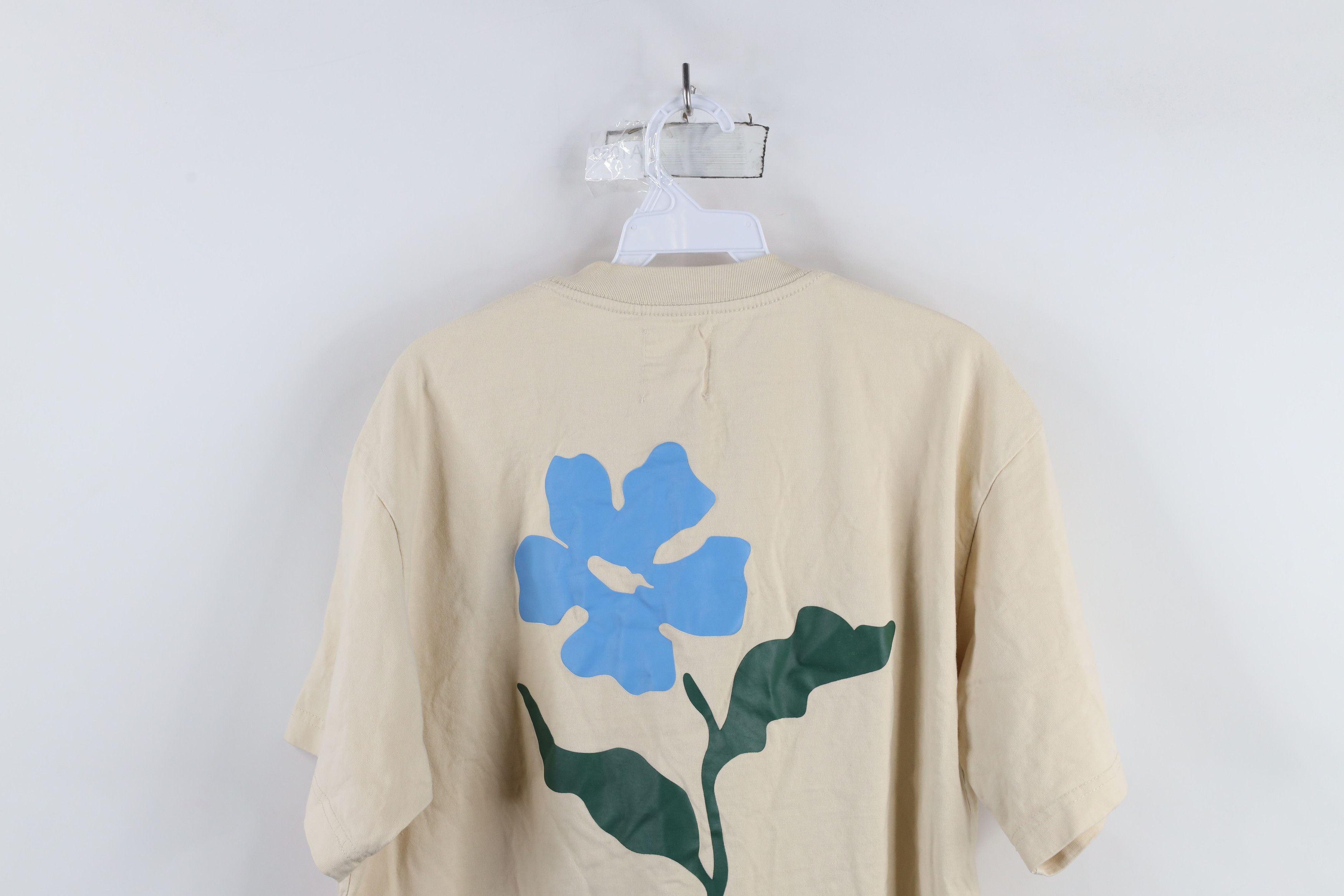 Vintage Y2K Streetwear Gardens & Seeds COOP T-Shirt Beige Cotton Size US L / EU 52-54 / 3 - 12 Thumbnail