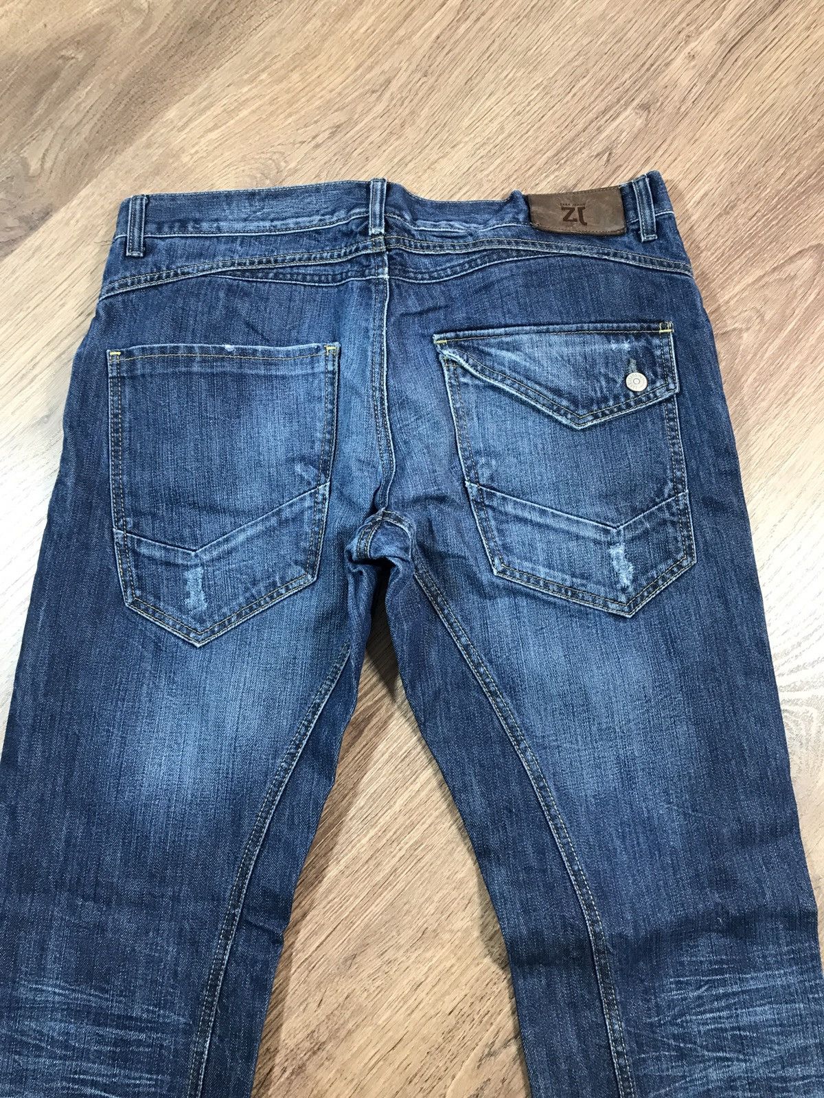 Japanese Brand Vintage Distressed Denim Pants Jeans Size US 36 / EU 52 - 12 Thumbnail