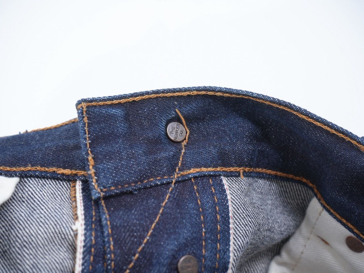 THE ROKKER COMPANY Rokker Company Denim Motorcycle Selvedge Jeans fits w34 Size US 32 / EU 48 - 10 Thumbnail