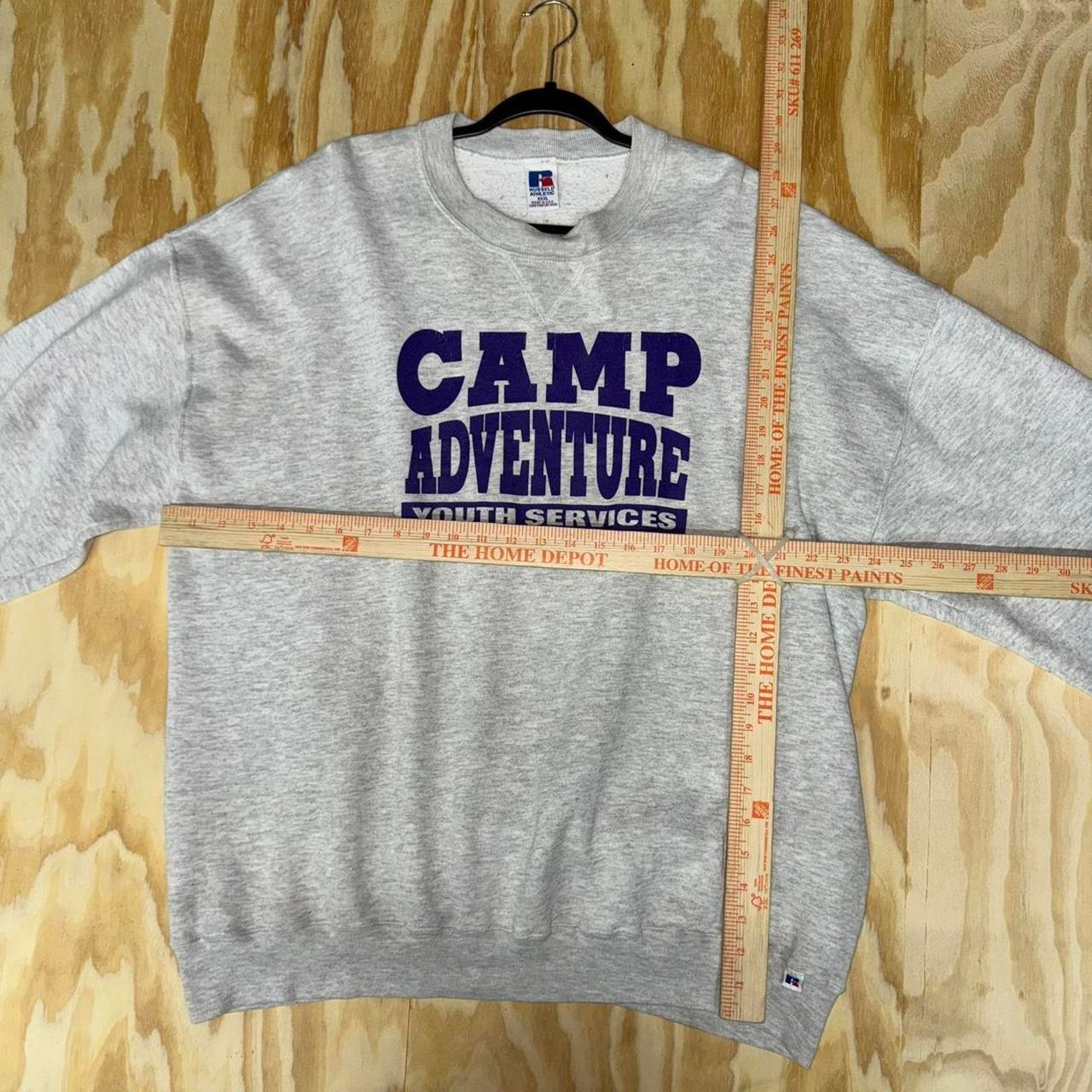 Russell Athletic Vintage camp adventure youth services 1990s russel crewneck Size US XXL / EU 58 / 5 - 3 Thumbnail
