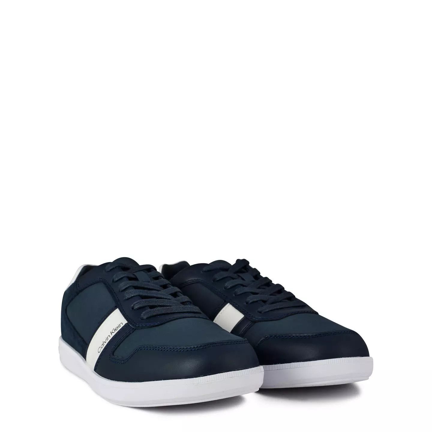 Calvin Klein o1g2r1mq0426 Lace Up Trainers in Navy/White Size US 11 / EU 44 - 4 Thumbnail