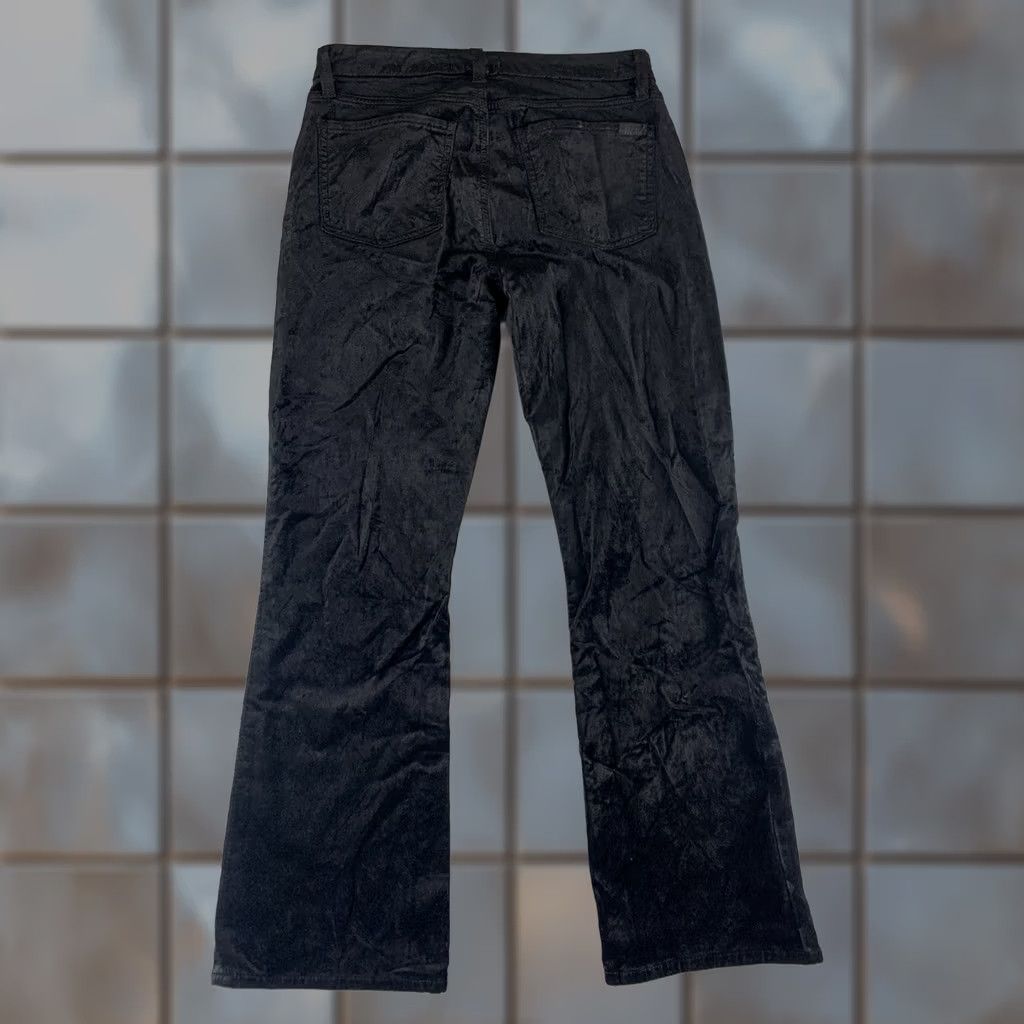 7 For All Mankind VINTAGE JEN 7 FOR ALL MANKIND PANTS CROPPED BOOT VELVET WOMENS 4 BLACK 28X26 WOMENS Jeans Size 27" / US 4 / IT 40 - 1 Thumbnail